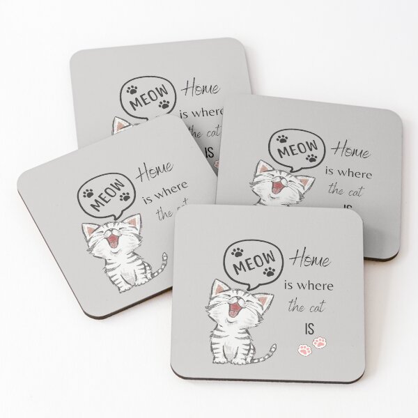 Item preview, Home is where the cat is designed and sold by zedvonzee.