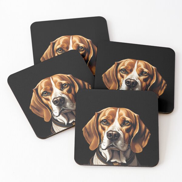 Item preview, Regal Beagle Portrait Timeless Canine Elegance designed and sold by ChicTrendz.