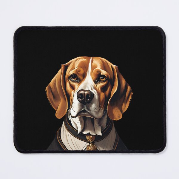 Item preview, Regal Beagle Portrait Timeless Canine Elegance designed and sold by ChicTrendz.