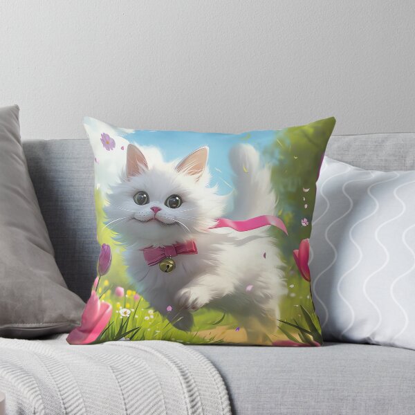 Item preview, Fluffy Feline Fun designed and sold by cute-animals99.