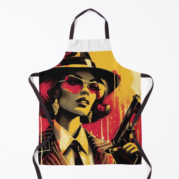 Item preview, Mafia Crime Woman [neo noir, red and yellow] designed and sold by RESToRAPTOR.