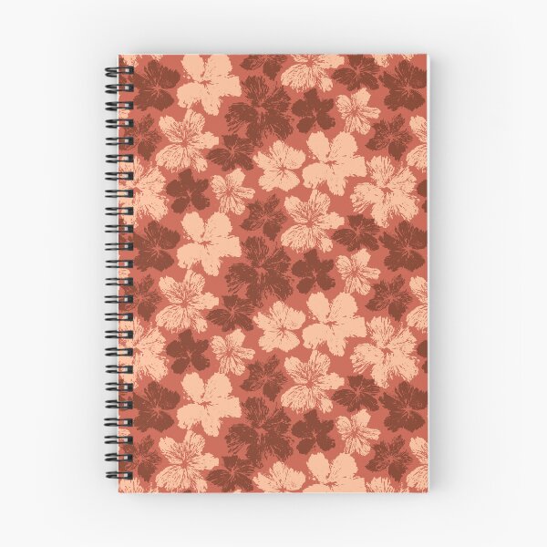 Aperçu de l'œuvre Motif floral de pêche en terre cuite créée et vendue par illidesign.