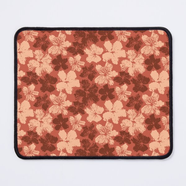 Item preview, Terracotta Peach Floral Pattern designed and sold by illidesign.