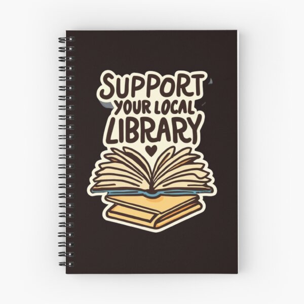 Item preview, Support Your Local Library Books Reading Librarian designed and sold by sadedream.