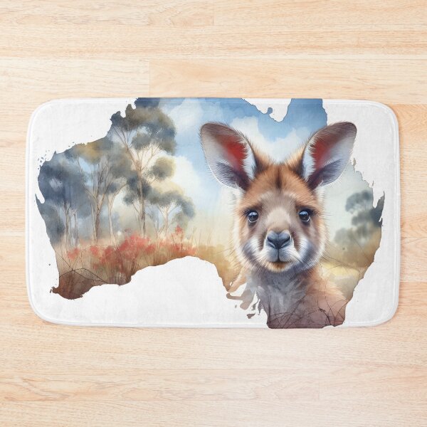 Item preview, Kangaroo in the wild Australia designed and sold by RubisLeaf.