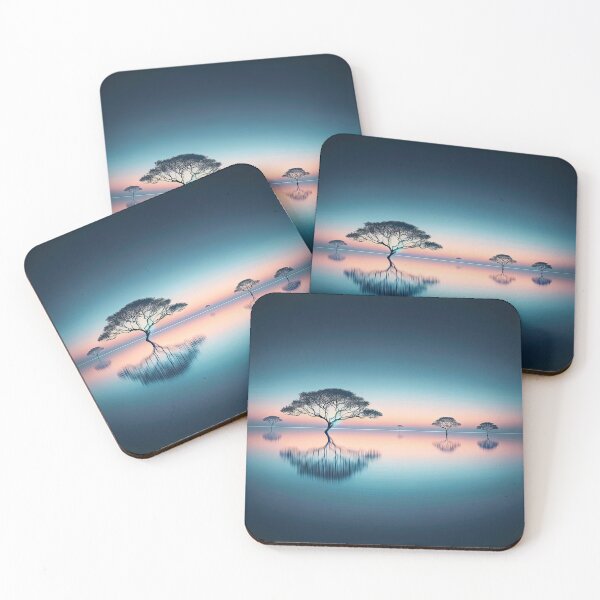 Item preview, Twilight Serenity Ethereal Landscape designed and sold by SunkenCost.