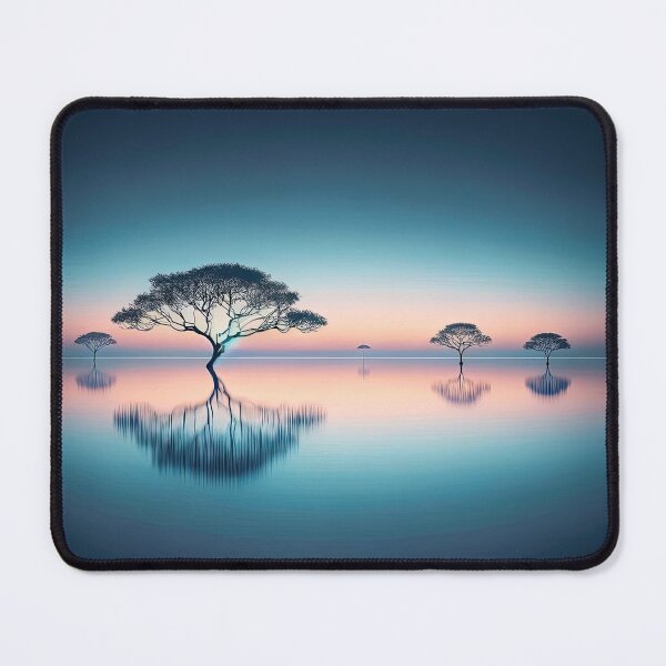 Item preview, Twilight Serenity Ethereal Landscape designed and sold by SunkenCost.