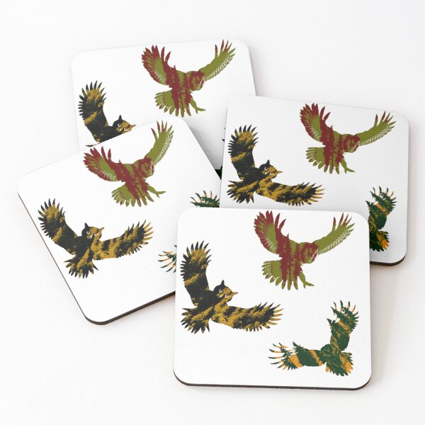 Item preview, Wild Owls Bundle designed and sold by PlanetMarker.