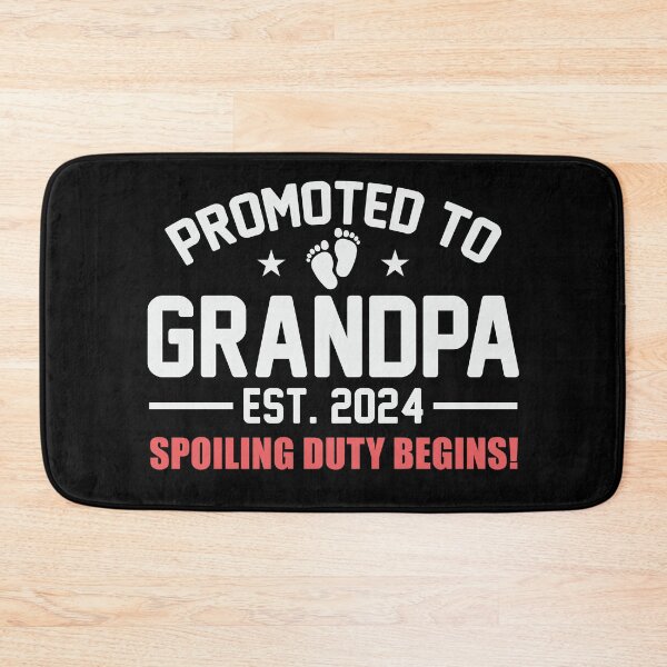 Item preview, Promoted to Grandpa Est 2024 Grandpa Est 2024 Pregnancy designed and sold by stylesip.