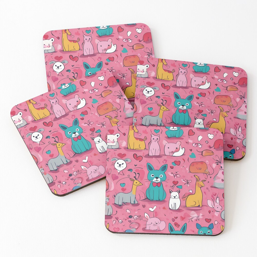 Item preview, Coasters (Set of 4) designed and sold by RiawsShop.