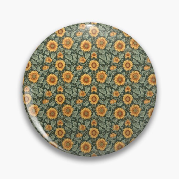 Item preview, Sunflower Repeat Seamless Pattern designed and sold by thewandswant.