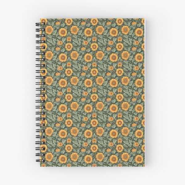 Item preview, Sunflower Repeat Seamless Pattern designed and sold by thewandswant.