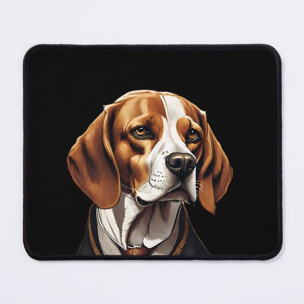 Item preview, Regal Beagle Portrait Canine Elegance designed and sold by ChicTrendz.