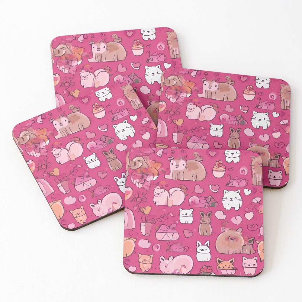 Item preview, Coasters (Set of 4) designed and sold by RiawsShop.