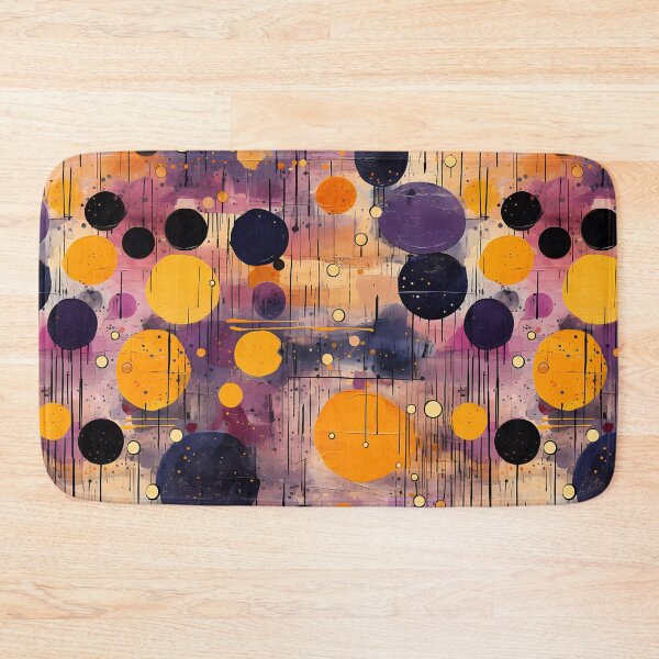 Item preview, Abstract Art: Circles & Paint Splatters. designed and sold by GiveMeMood.