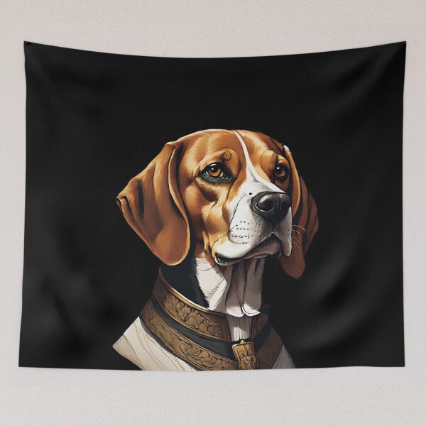 Item preview, Regal Beagle Portrait designed and sold by ChicTrendz.