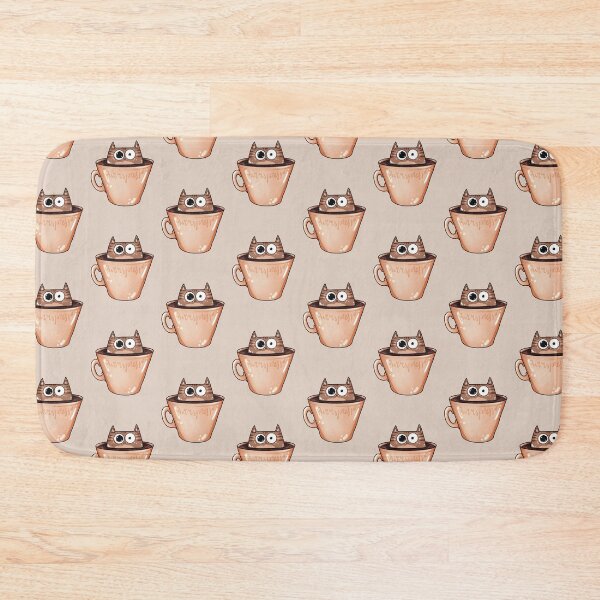 Item preview, Purrspresso Brown Cat designed and sold by Julia Sol.