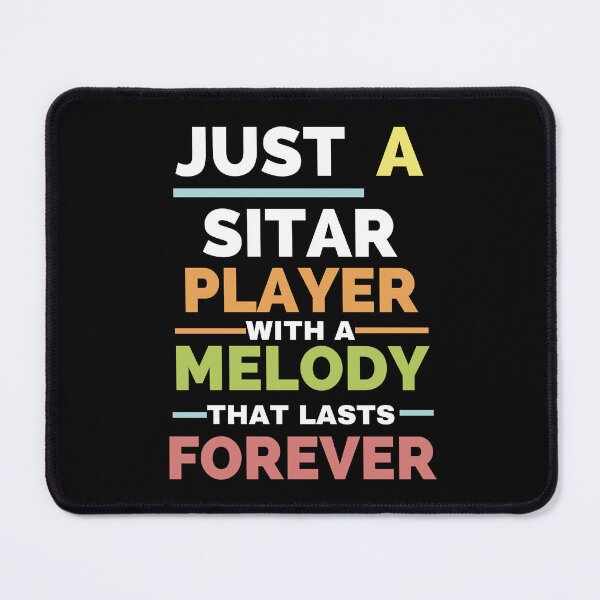 Item preview, Just a sitar player with a melody that lasts forever designed and sold by greenbluearts.