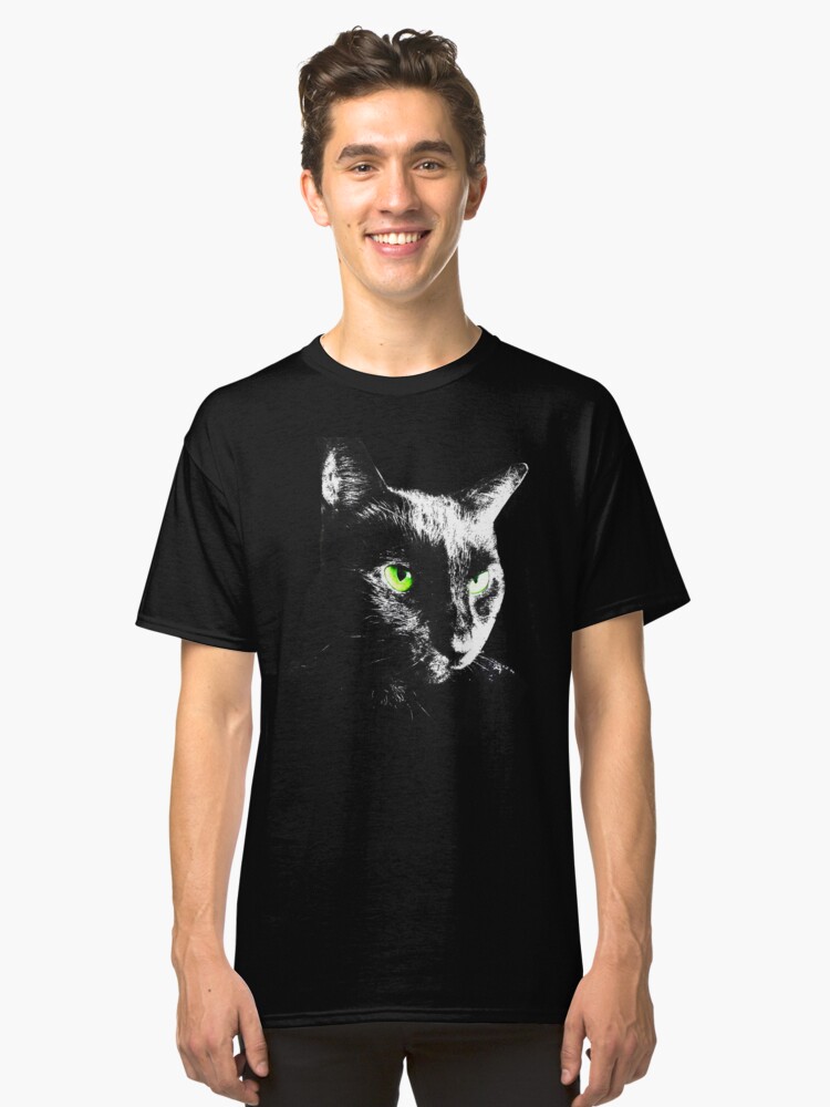 Alternate view of Black Cat 4 Classic T-Shirt
