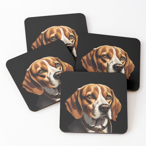 Item preview, Elegant Beagle Portrait Sophistication designed and sold by ChicTrendz.