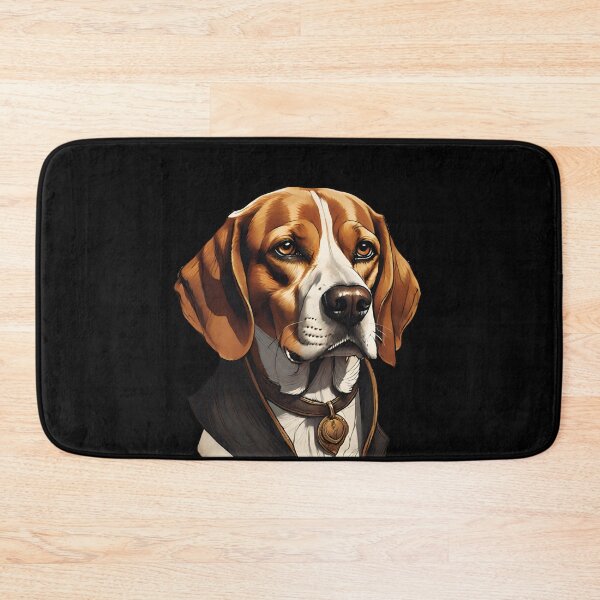 Item preview, Elegant Beagle Portrait Sophistication designed and sold by ChicTrendz.