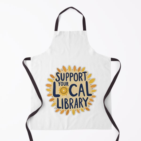 Item preview, Support Your Local Library For Reader Librarian Logo designed and sold by sadedream.