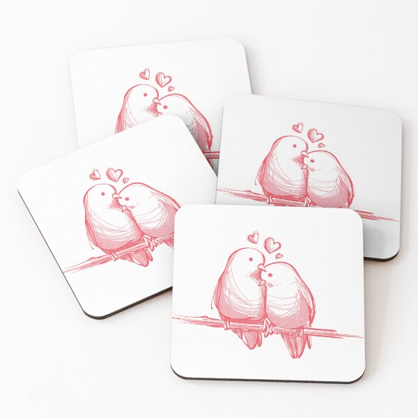 Item preview,  Valentine‘s Birds / Love Birds designed and sold by Sosa-art.