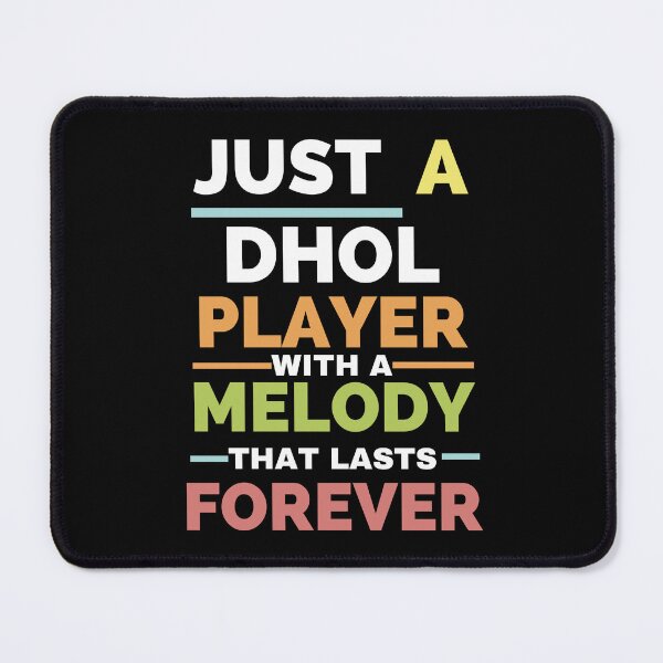 Item preview, Just a dhol player with a melody that lasts forever designed and sold by greenbluearts.