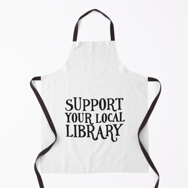Item preview, Support Your Local Library For Reader Librarian Logo designed and sold by sadedream.