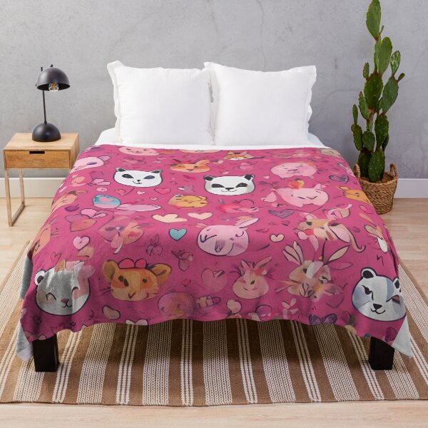 Item preview, Pink pattern animal designed and sold by RiawsShop.