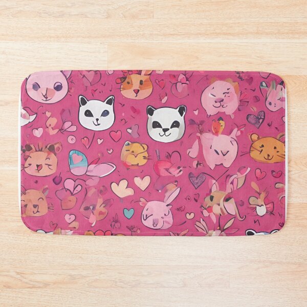 Item preview, Pink pattern animal  designed and sold by RiawsShop.