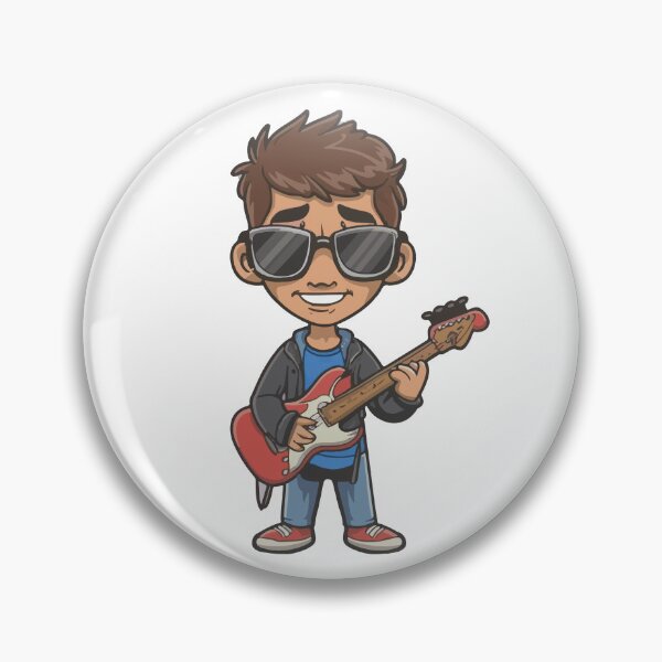 Item preview, boy holding guitar designed and sold by Decor-Craft.