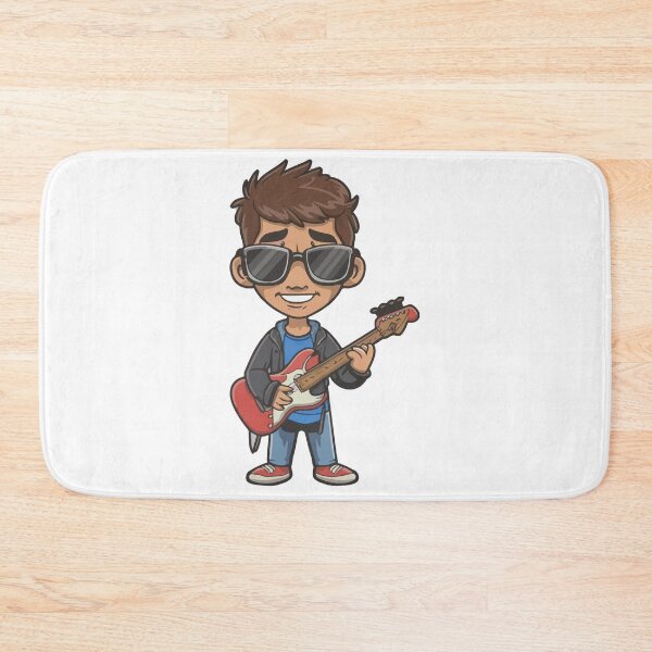 Item preview, boy holding guitar designed and sold by Decor-Craft.