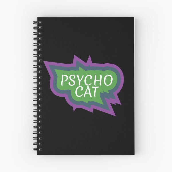 Item preview, Psycho Cat, Textual design designed and sold by cutenesss.