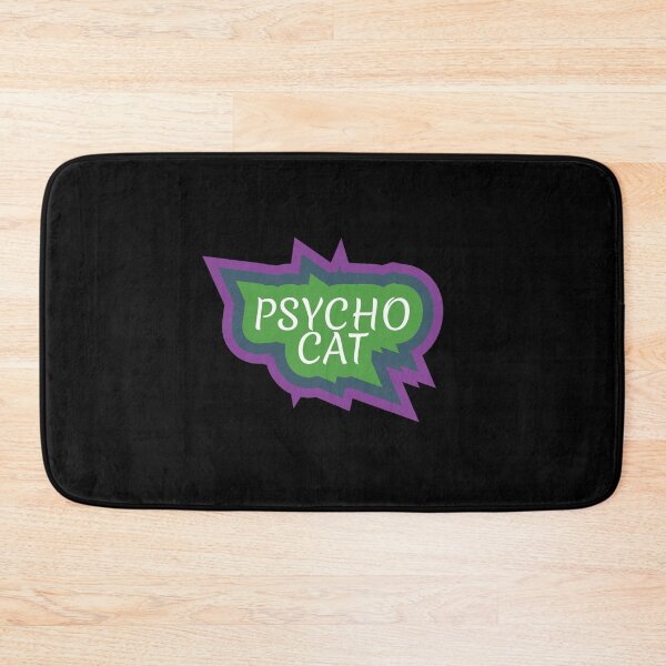 Item preview, Psycho Cat, Textual design designed and sold by cutenesss.