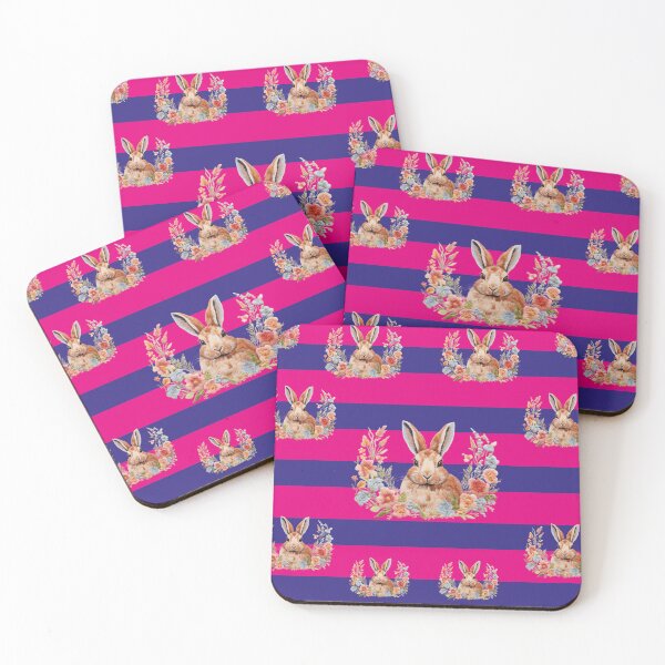 Item preview, Embroider bunny with flowers, happy Easter designed and sold by Mauswohn.