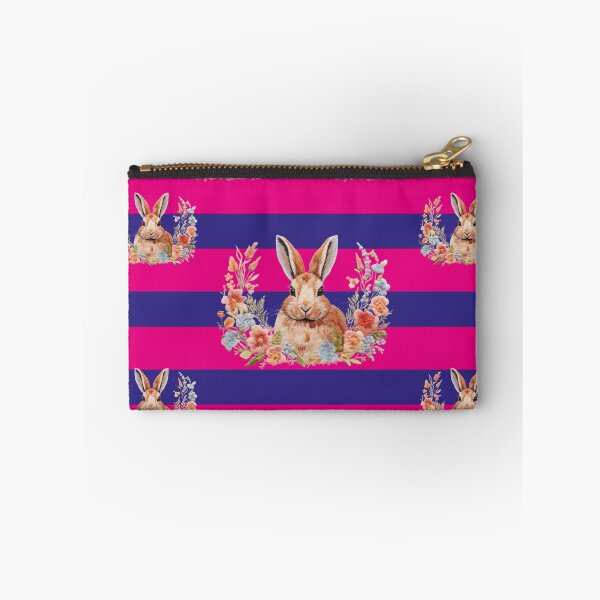 Item preview, Embroider bunny with flowers, happy Easter designed and sold by Mauswohn.