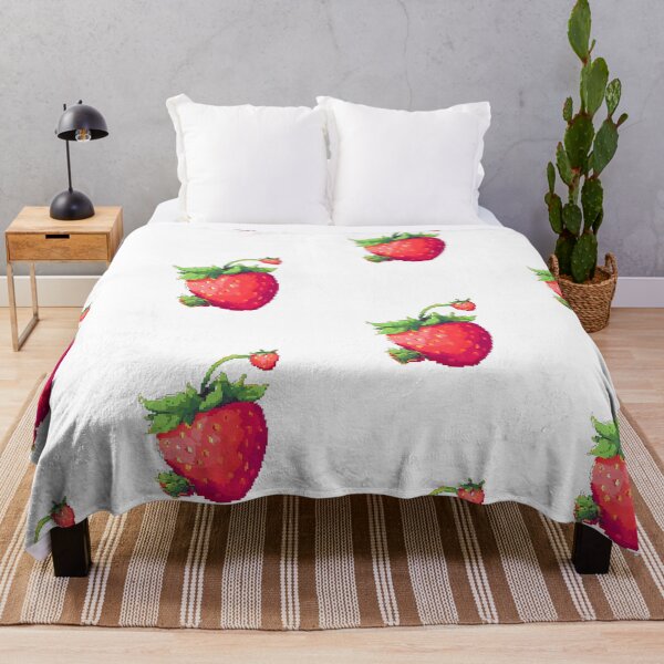 Item preview, Pixel art Strawberry-Retro art designed and sold by octoboobs.