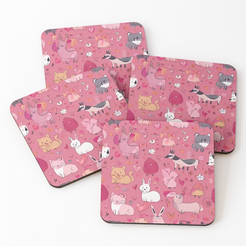 Item preview, Coasters (Set of 4) designed and sold by RiawsShop.