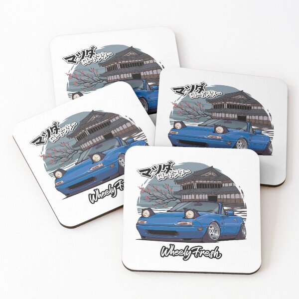 Item preview, Blue Mazda MX5 Japanese Style Design - WheelyFresh designed and sold by Wheelyfresh.