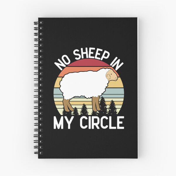 Item preview, No Sheep In My Circle  designed and sold by Hairball-Pets.
