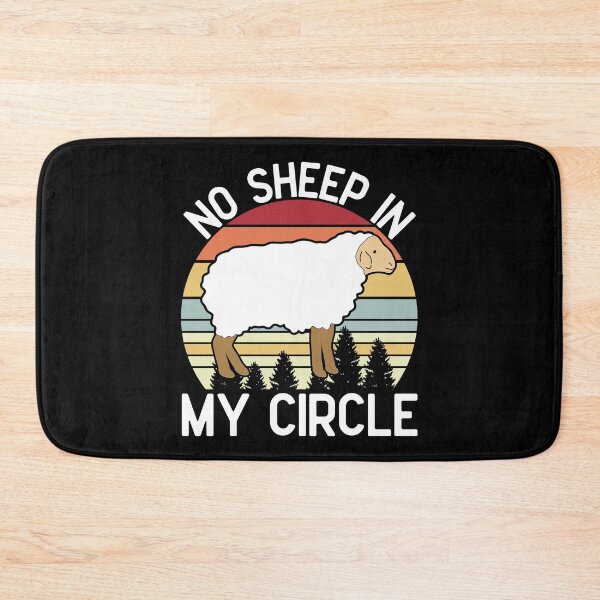 Item preview, No Sheep In My Circle  designed and sold by Hairball-Pets.