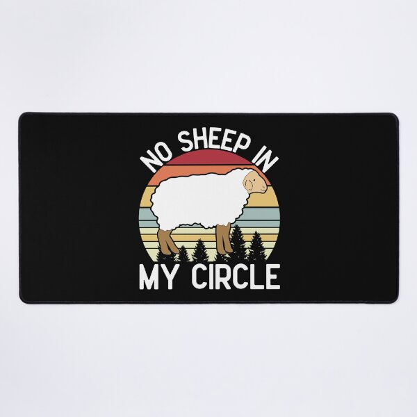 Item preview, No Sheep In My Circle  designed and sold by Hairball-Pets.