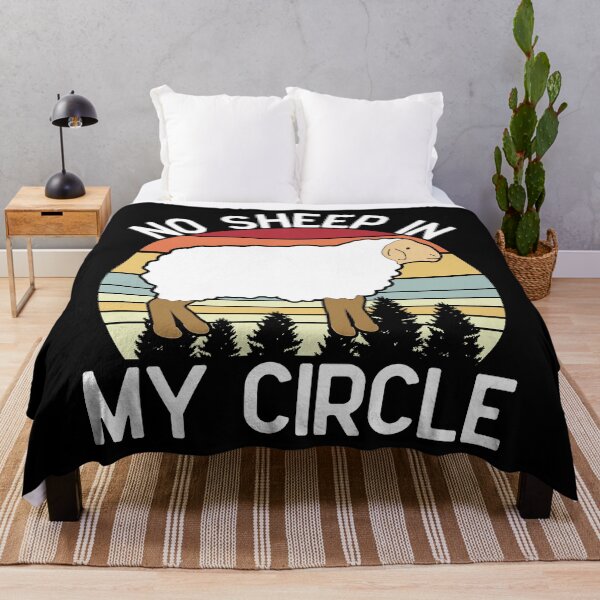 Item preview, No Sheep In My Circle  designed and sold by Hairball-Pets.