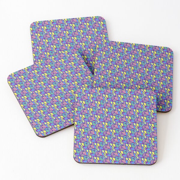 Item preview, Multi-Colored Leaves Pattern designed and sold by Kate Juergens.