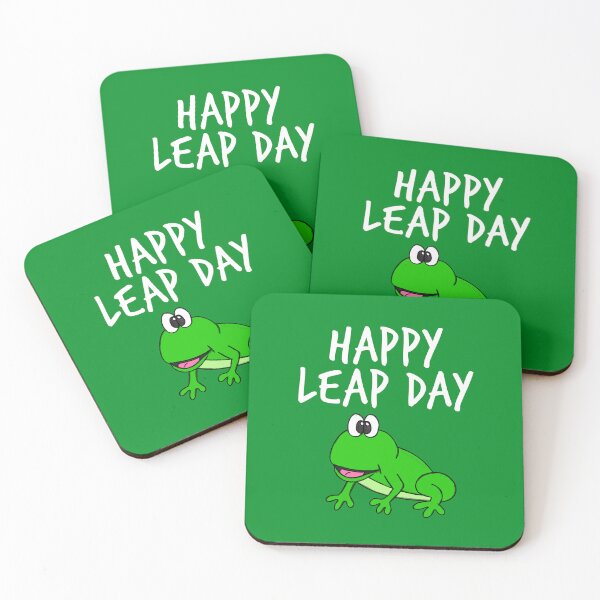 Item preview, Happy Leap Day Frog 29th February designed and sold by doodlerob.