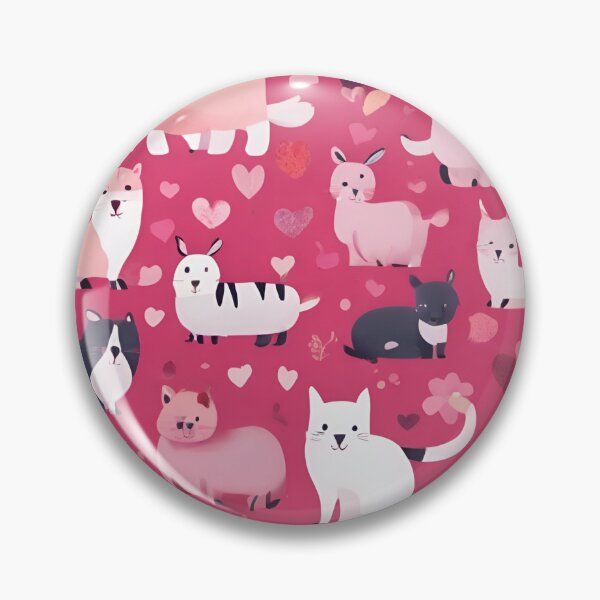 Artikelvorschau, Rosa Tiermuster entworfen und verkauft von RiawsShop.
