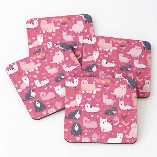 Item preview, Pink animal pattern designed and sold by RiawsShop.
