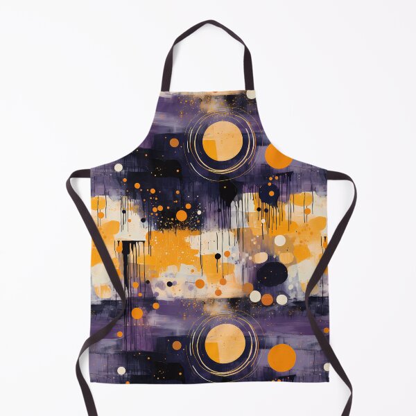 Item preview, Circles & Paint Splatters in Abstract Art. designed and sold by GiveMeMood.