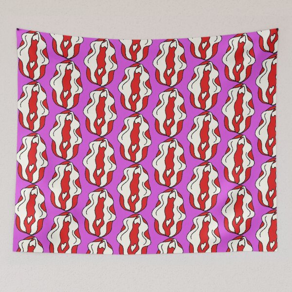 Item preview, Beauty female reproductive system. Vulva. Illustrator a vagina.  designed and sold by Innamalinka.